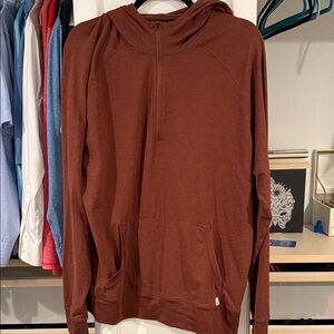 Men's Vuori Ponto Performance Half Zip Hoodie